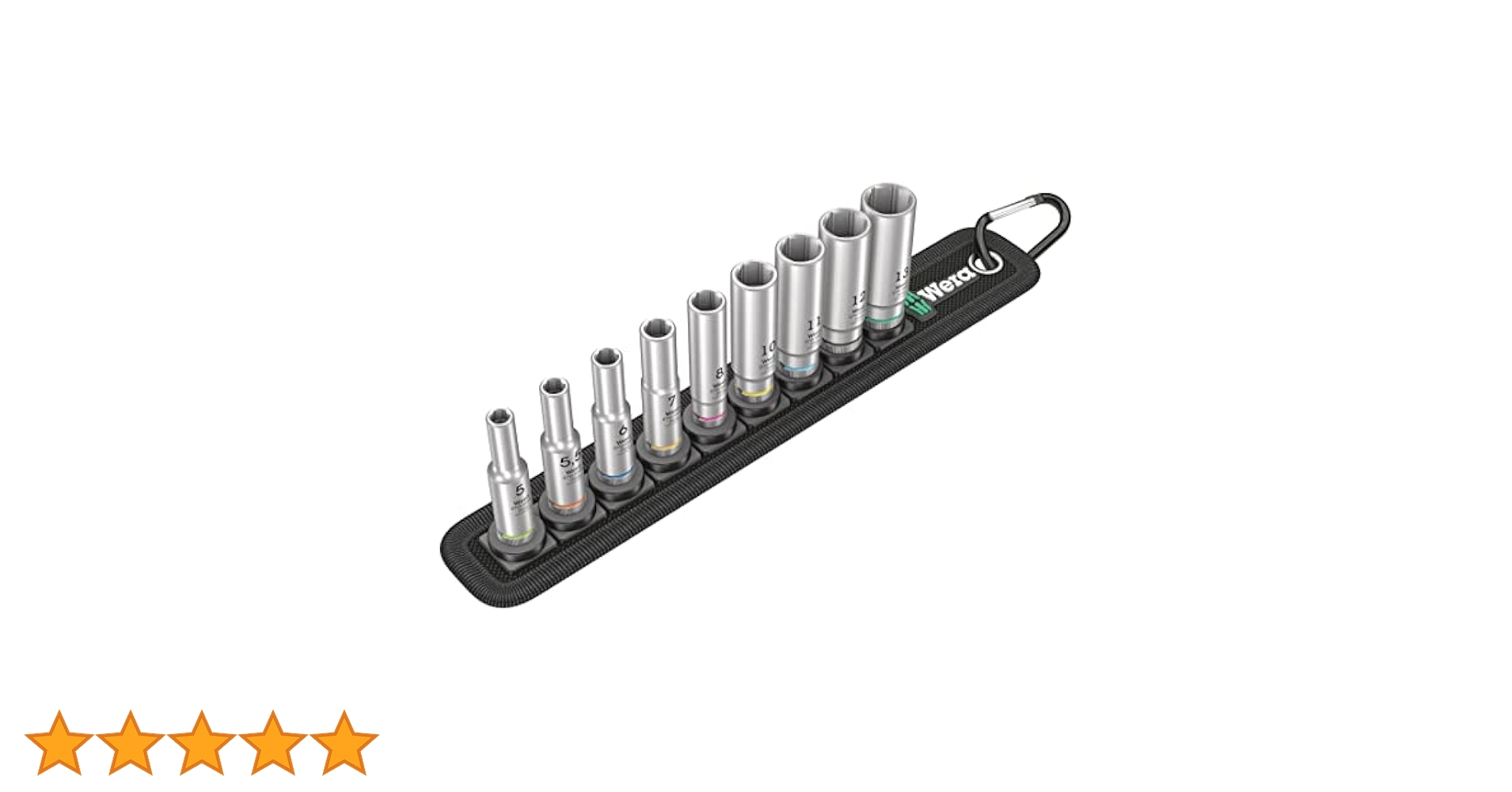 Wera ヴェラ Belt C DEEP 1 1/2 工具 ディープ ソケット Amazon | Wera(ヴェラ) 05003970001 | HF ベルトソケットセット
